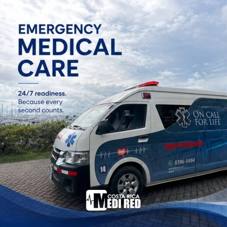 Emergency medical care, 24/7 ambulances