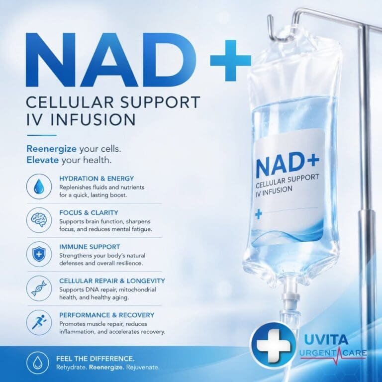 NAD+ cellular support IV infusion