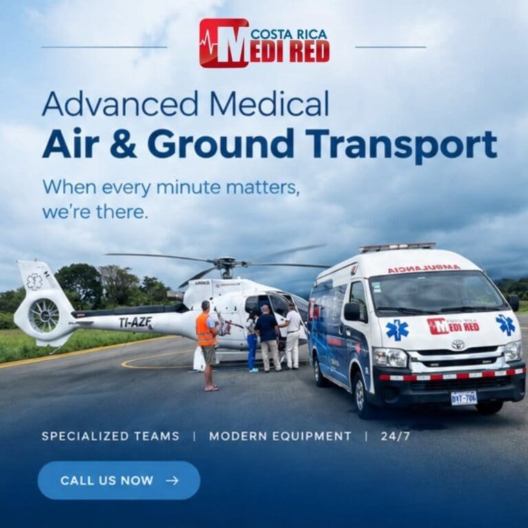 Advanced medical air and ground transport