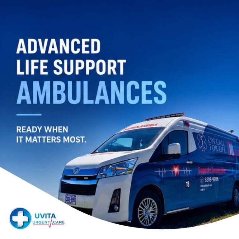 Advanced life support ambulances